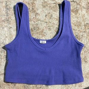 Garage v neck top